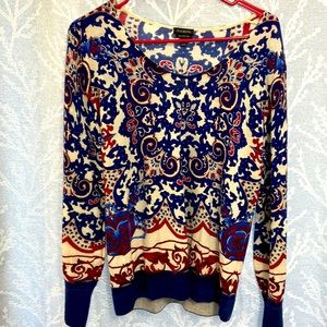 Paisley Talbots Long Sleeve Festive Shirt